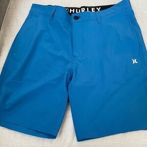 Hurley Men's Vibrant Blue Athletic Shorts​​​